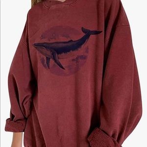 Whale Crewneck Sweatshirt